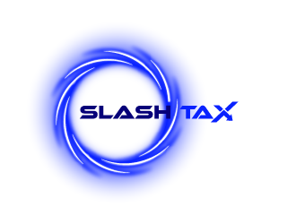 Slash Tax logo design by Andri