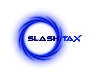 Slash Tax logo design by Andri