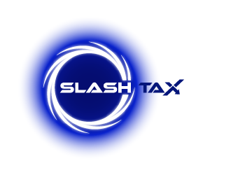 Slash Tax logo design by Andri