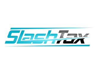 Slash Tax logo design by andriandesain