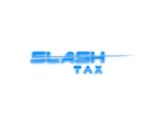 Slash Tax logo design by DanizmaArt