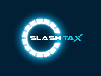 Slash Tax logo design by Andri