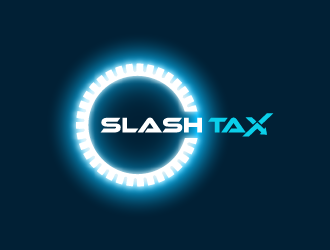 Slash Tax logo design by Andri