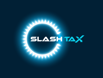 Slash Tax logo design by Andri