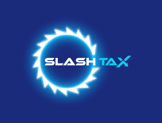 Slash Tax logo design by Andri