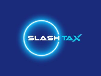 Slash Tax logo design by Andri