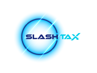 Slash Tax logo design by Andri