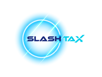 Slash Tax logo design by Andri