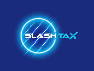 Slash Tax logo design by Andri