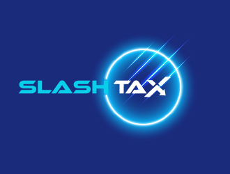 Slash Tax logo design by Andri