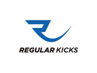 Regular Kicks logo design by Zeratu