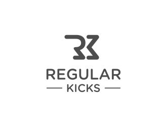 Regular Kicks logo design by Asani Chie