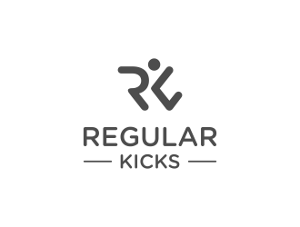 Regular Kicks logo design by Asani Chie