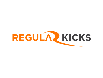 Regular Kicks logo design by sodimejo