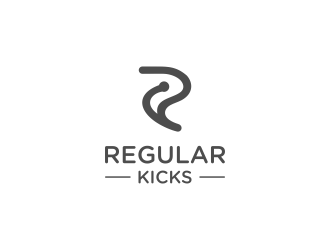 Regular Kicks logo design by Asani Chie