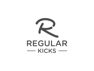 Regular Kicks logo design by Asani Chie