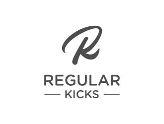 Regular Kicks logo design by Asani Chie