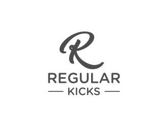 Regular Kicks logo design by Asani Chie