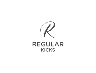 Regular Kicks logo design by Asani Chie