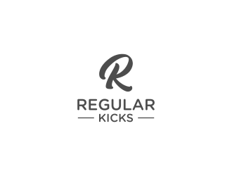 Regular Kicks logo design by Asani Chie