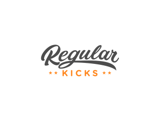 Regular Kicks logo design by Asani Chie