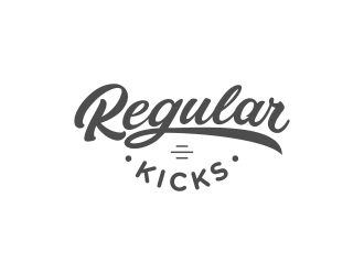 Regular Kicks logo design by Asani Chie