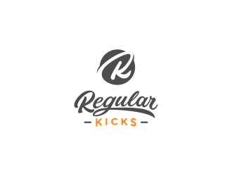 Regular Kicks logo design by Asani Chie