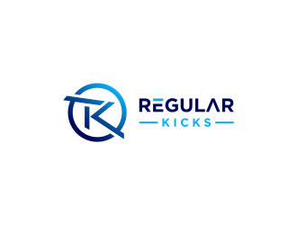 Regular Kicks logo design by FloVal