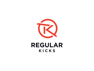 Regular Kicks logo design by FloVal