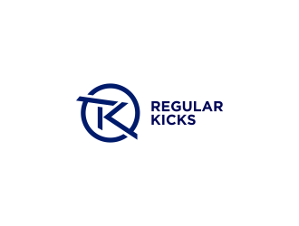 Regular Kicks logo design by FloVal