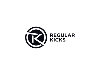 Regular Kicks logo design by FloVal