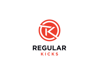 Regular Kicks logo design by FloVal