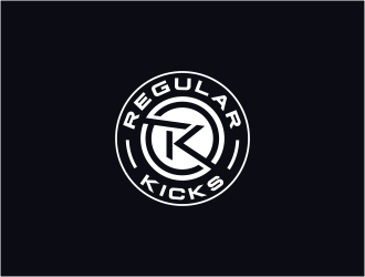 Regular Kicks logo design by FloVal