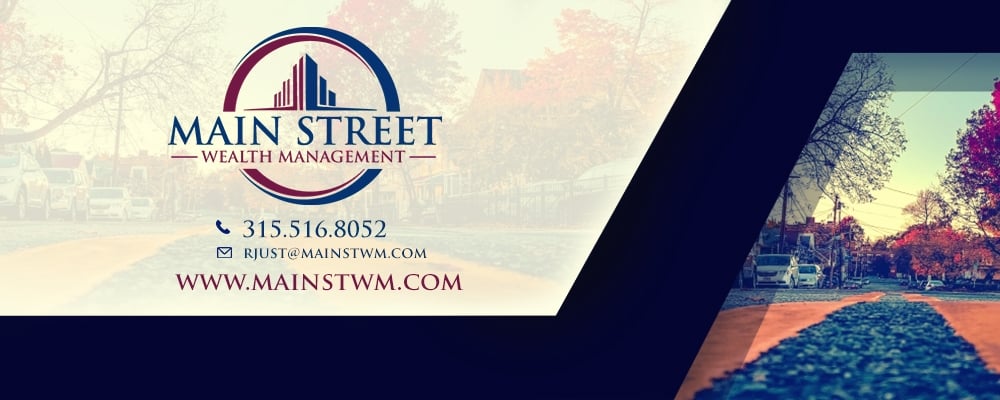 Main Street Wealth Management logo design by heba