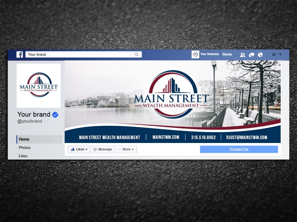 Main Street Wealth Management logo design by mattlyn