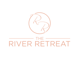 The River Retreat logo design by rief