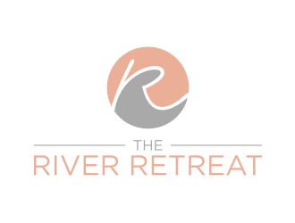 The River Retreat logo design by rief