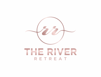 The River Retreat logo design by Mahrein