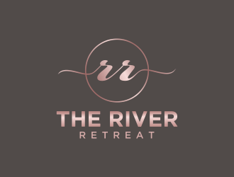 The River Retreat logo design by Mahrein