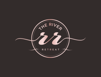 The River Retreat logo design by Mahrein