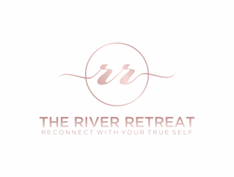 The River Retreat logo design by Mahrein