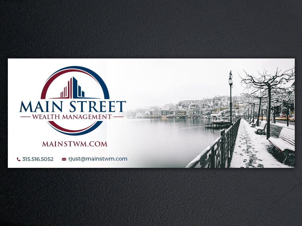 Main Street Wealth Management logo design by KHAI