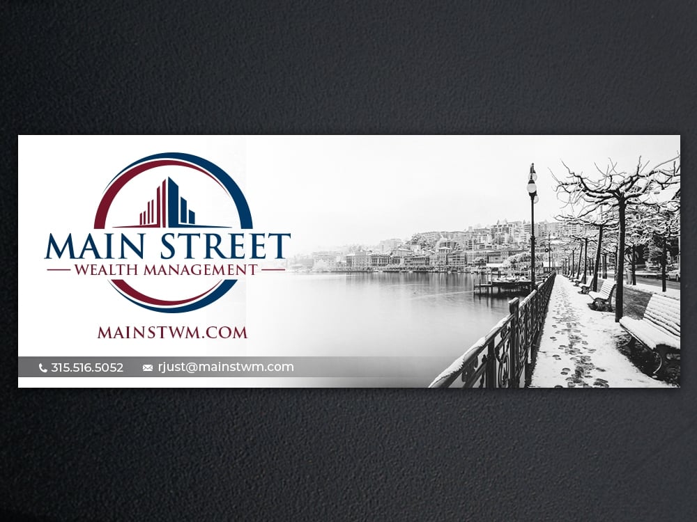 Main Street Wealth Management logo design by KHAI