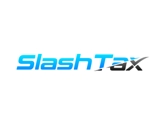 Slash Tax logo design by keylogo