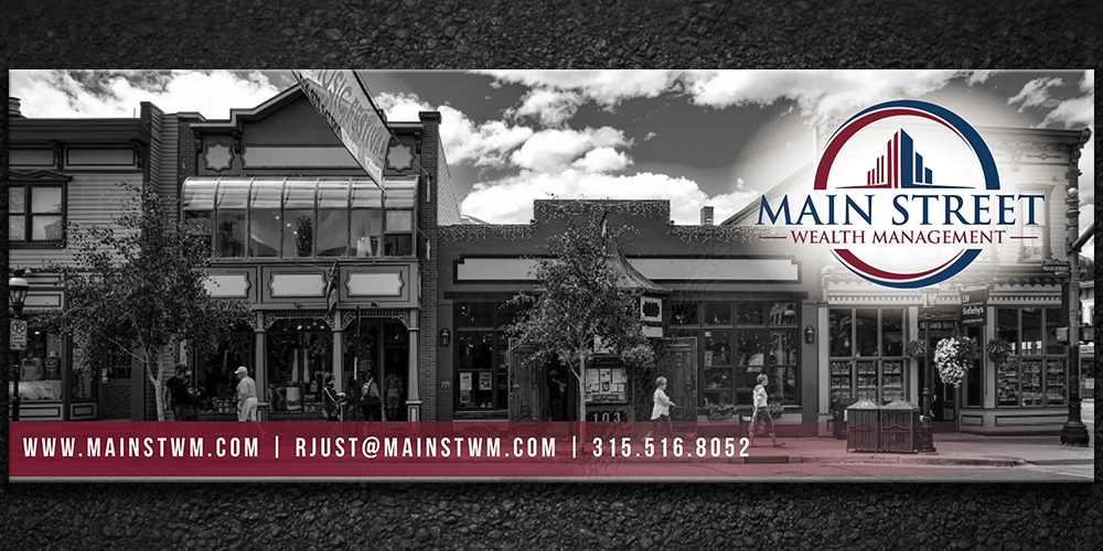 Main Street Wealth Management logo design by Gelotine