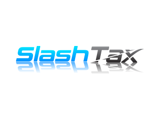 Slash Tax logo design by keylogo