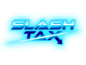 Slash Tax logo design by Andri