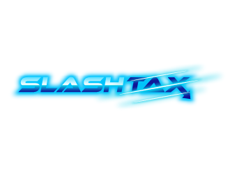 Slash Tax logo design by Andri