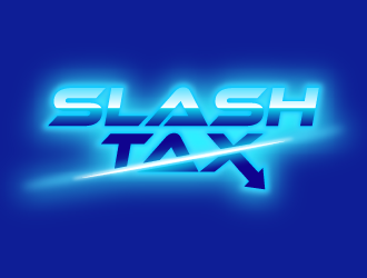 Slash Tax logo design by Andri