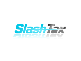 Slash Tax logo design by andriandesain